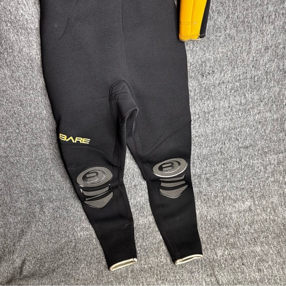 Bare Sports Velocity Wetsuit Womens Full Length Grey Yellow Scuba Snorkel 3/2‎ - Picture 4 of 13